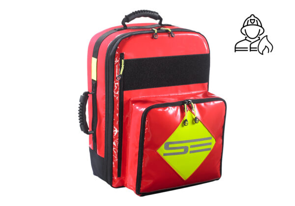 Emergency backpack for fire departments