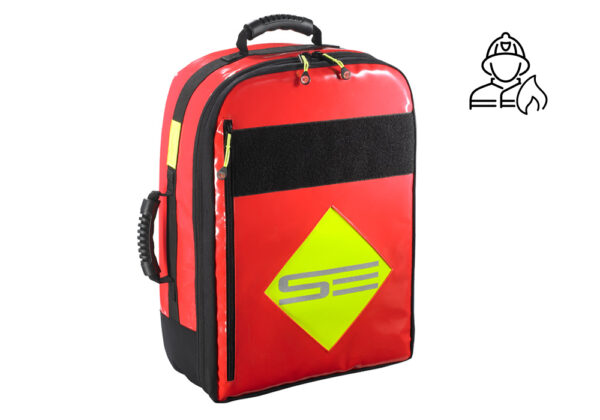 Emergency backpack for fire departments